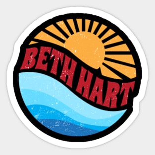 Graphic Proud Beth Name Personalized Birthday 70s 80s 90s Vintage Style Sticker